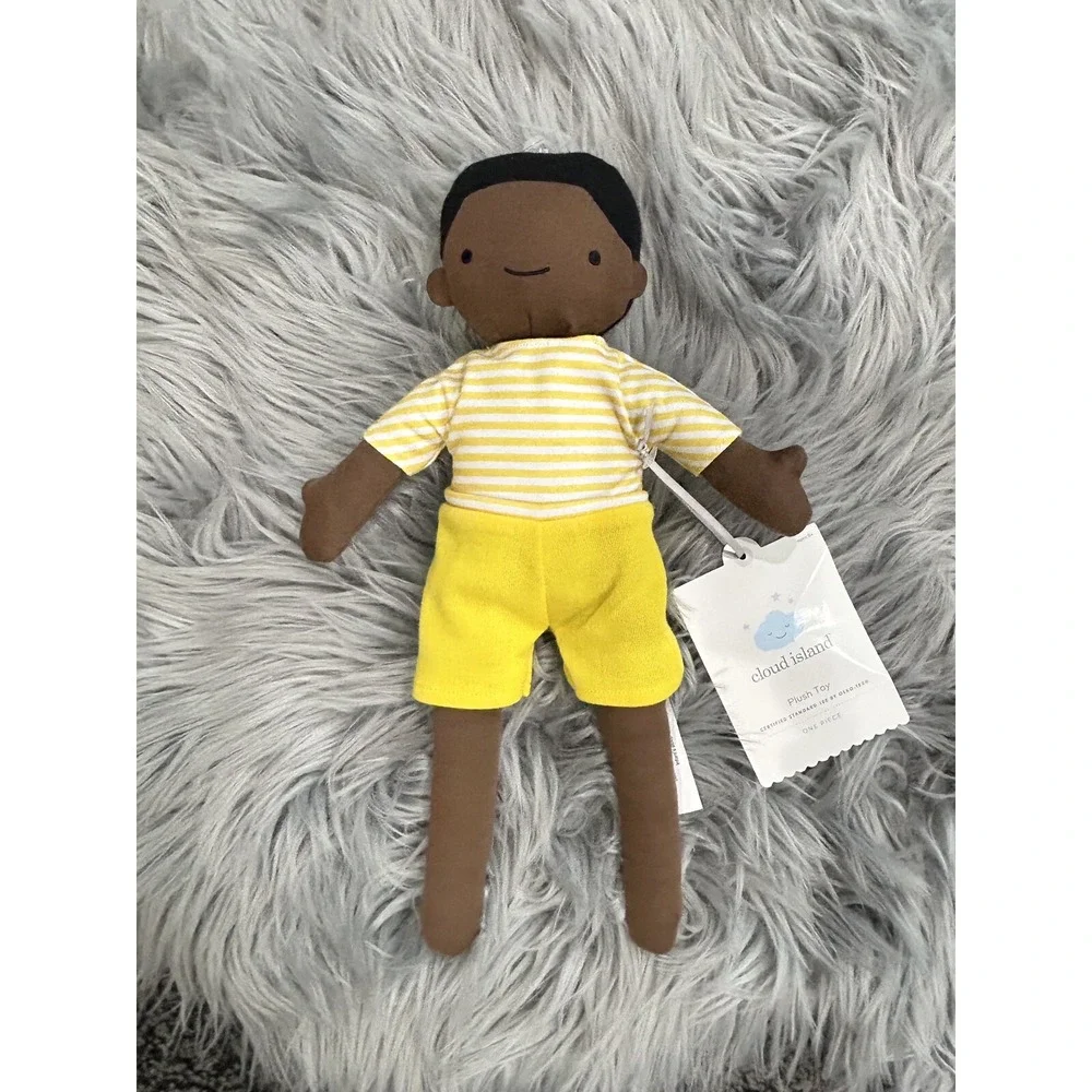 Cloud‎ Island Yellow Stripe Mustard Plush Dark Skin 13